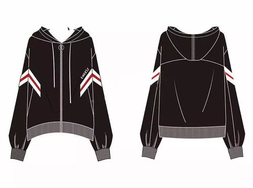 服装款式图正背面绘制步骤详解